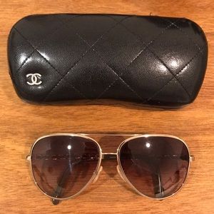 Chanel Aviator Sunglasses